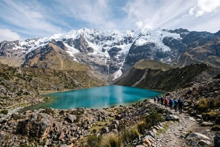 Laguna Humantay con noche en domos