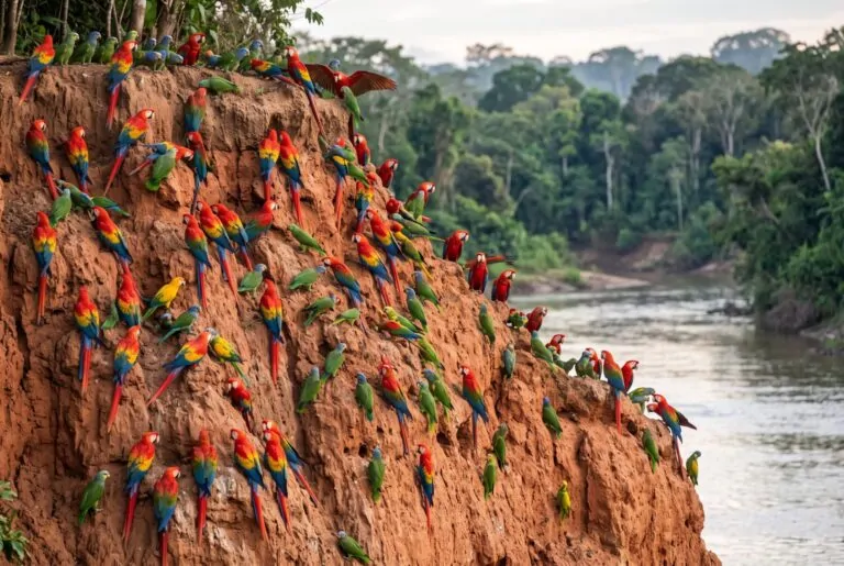 Tambopata, Lago Sandoval y Colpa de Chuncho