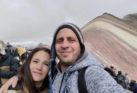 Viajeros de Inka Inspire Tours en Montana 7 Colores